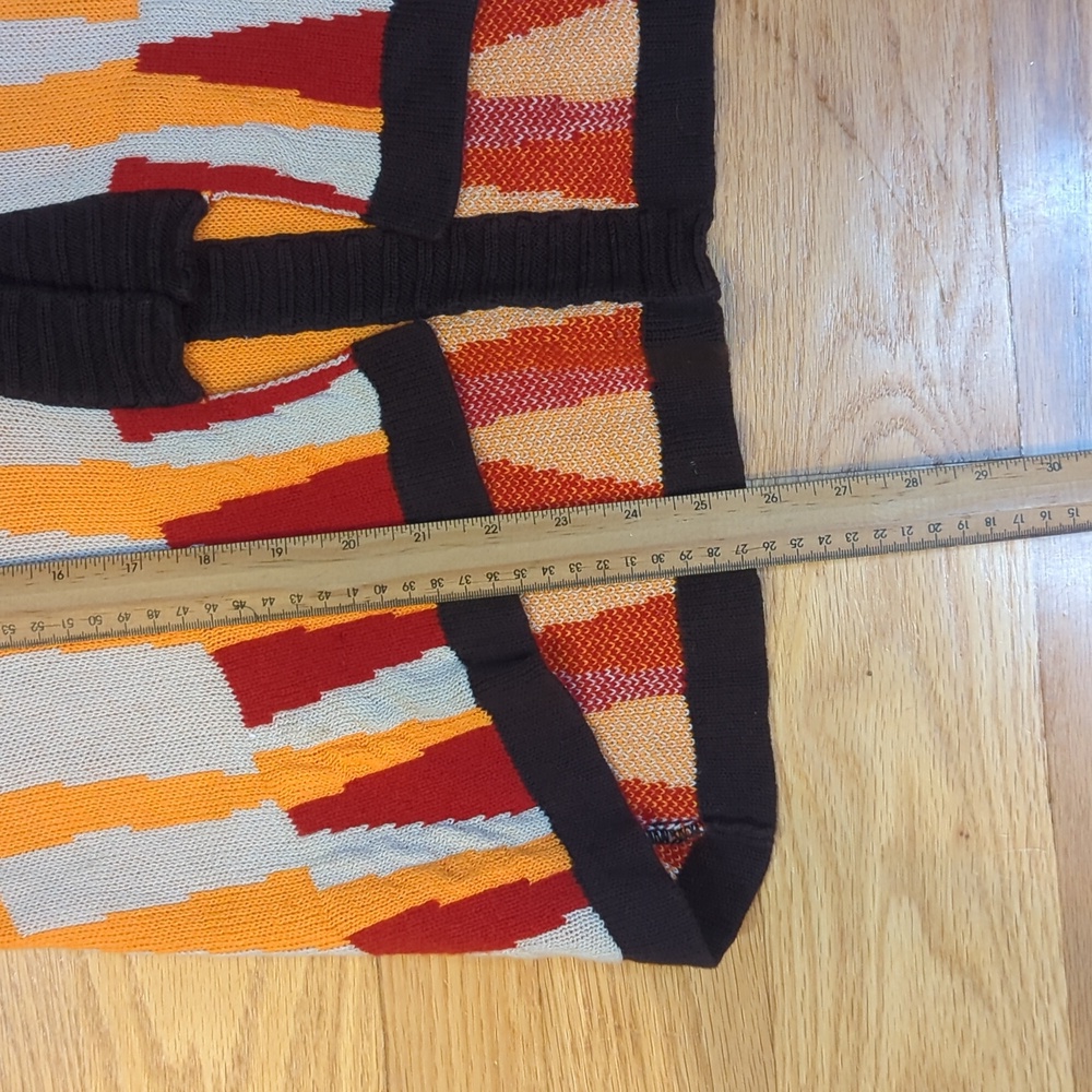 Anthropologie Multicolor Geometric Knit Cardigan - Picture 12 of 15